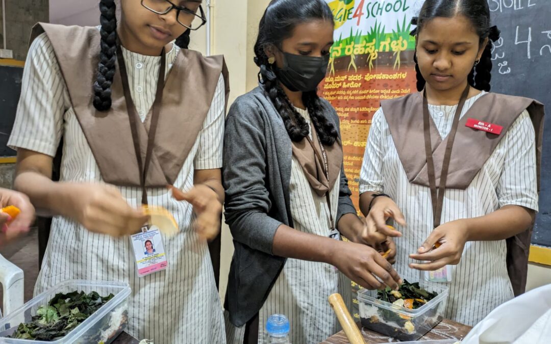 From Soil to Sustainability: The Journey of BBMP Girls High School Cleveland Town Students.